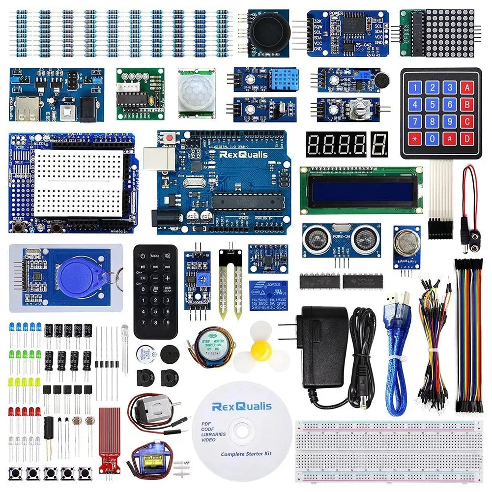 Full Version Starter Learning Kit for Arduino Programming Project DIY Electronics Laboratory