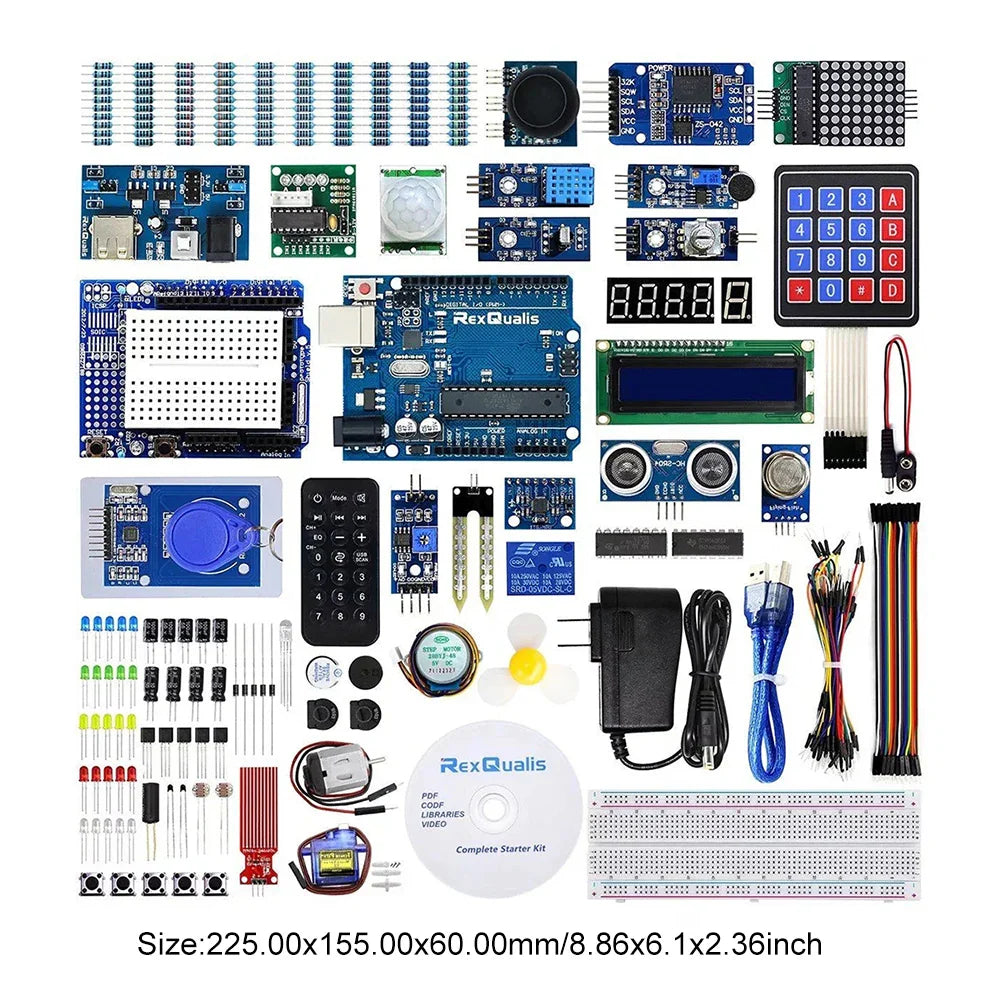 Full Version Starter Learning Kit for Arduino Programming Project DIY Electronics Laboratory