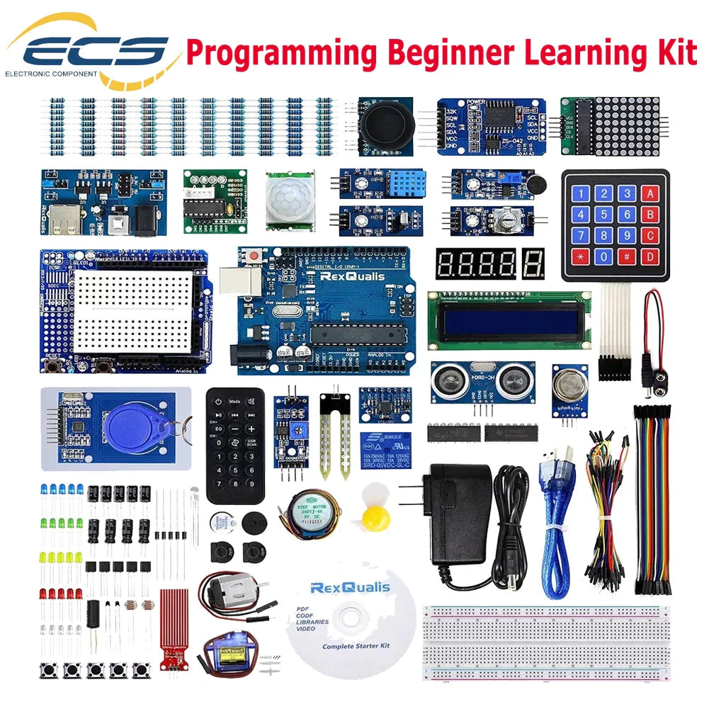 Full Version Starter Learning Kit for Arduino Programming Project DIY Electronics Laboratory